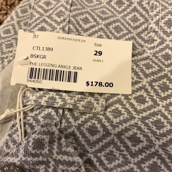 Ag Adriano goldschmeid the legging ankle super skinny size 29 - Picture 3 of 3